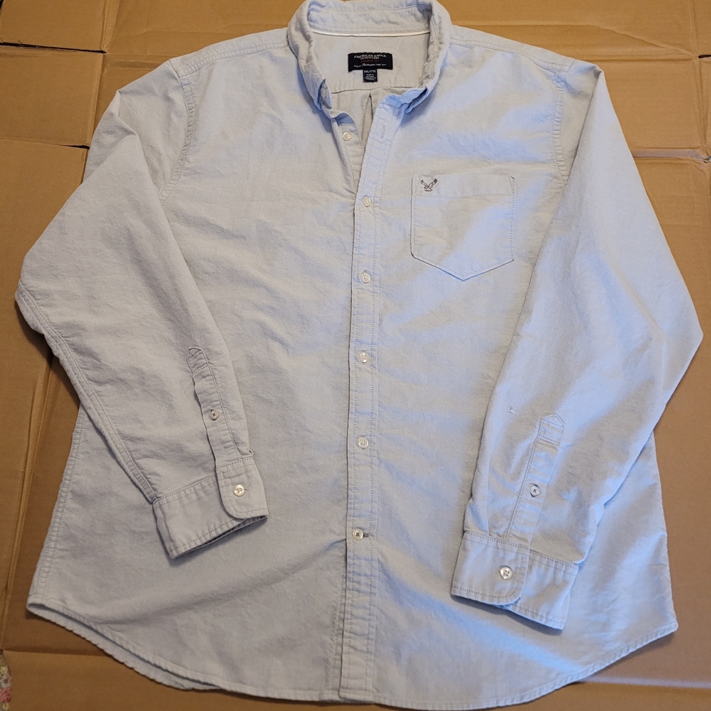 American Eagle Outfitters LB Button Up Denim Shirt Sz. 2X